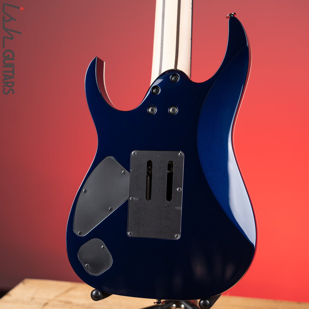 Ibanez Prestige RG2027XL 7-String Electric Guitar Deep Tide Blue