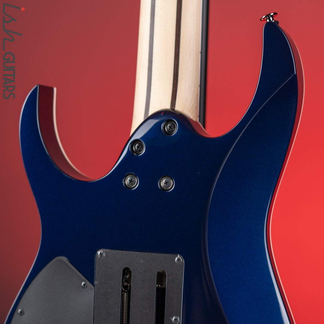 Ibanez Prestige RG2027XL 7-String Electric Guitar Deep Tide Blue