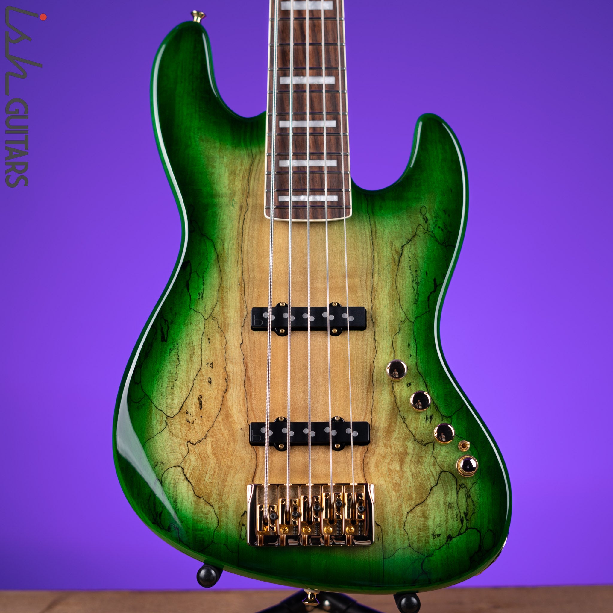 BassMods Fred Hammond FH-1960 Vintage Green Burst – Ish Guitars