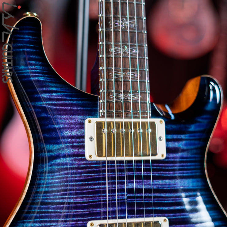 2015 PRS Collection Series IX McCarty Trem Curly Maple Aqua Violet Smoked Burst