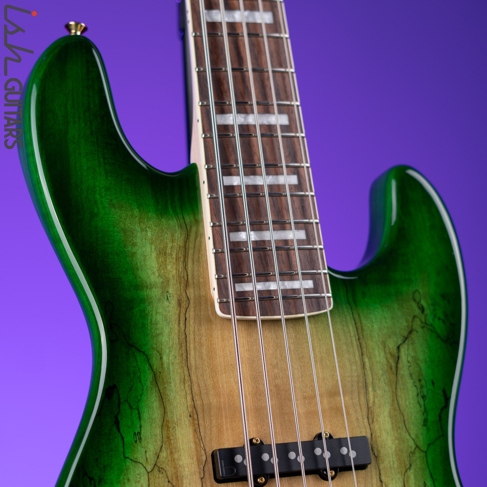 BassMods Fred Hammond FH-1960 Vintage Green Burst – Ish Guitars