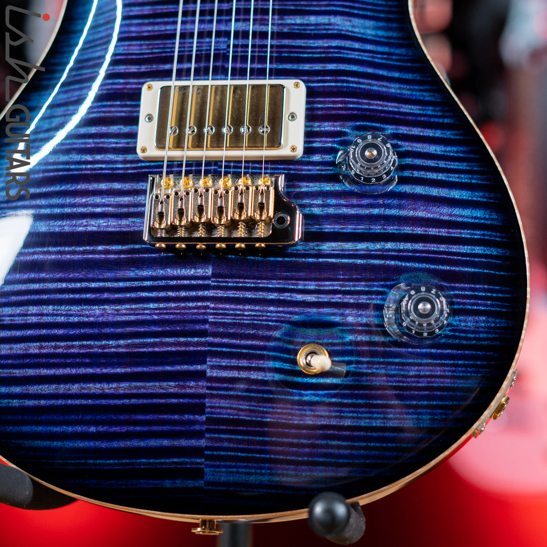 2015 PRS Collection Series IX McCarty Trem Curly Maple Aqua Violet Smoked Burst