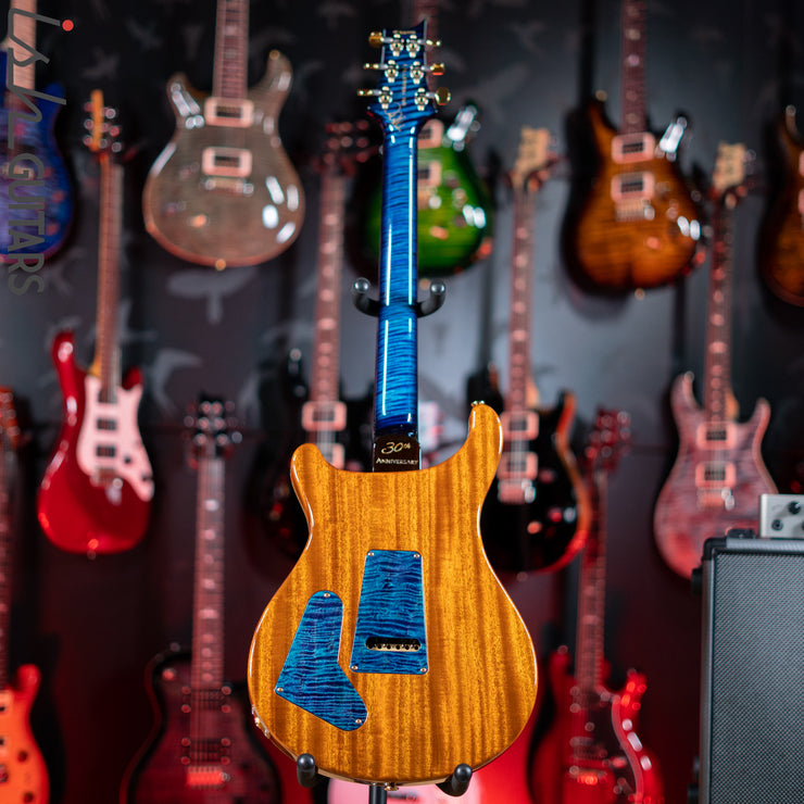 2015 PRS Collection Series IX McCarty Trem Curly Maple Aqua Violet Smoked Burst