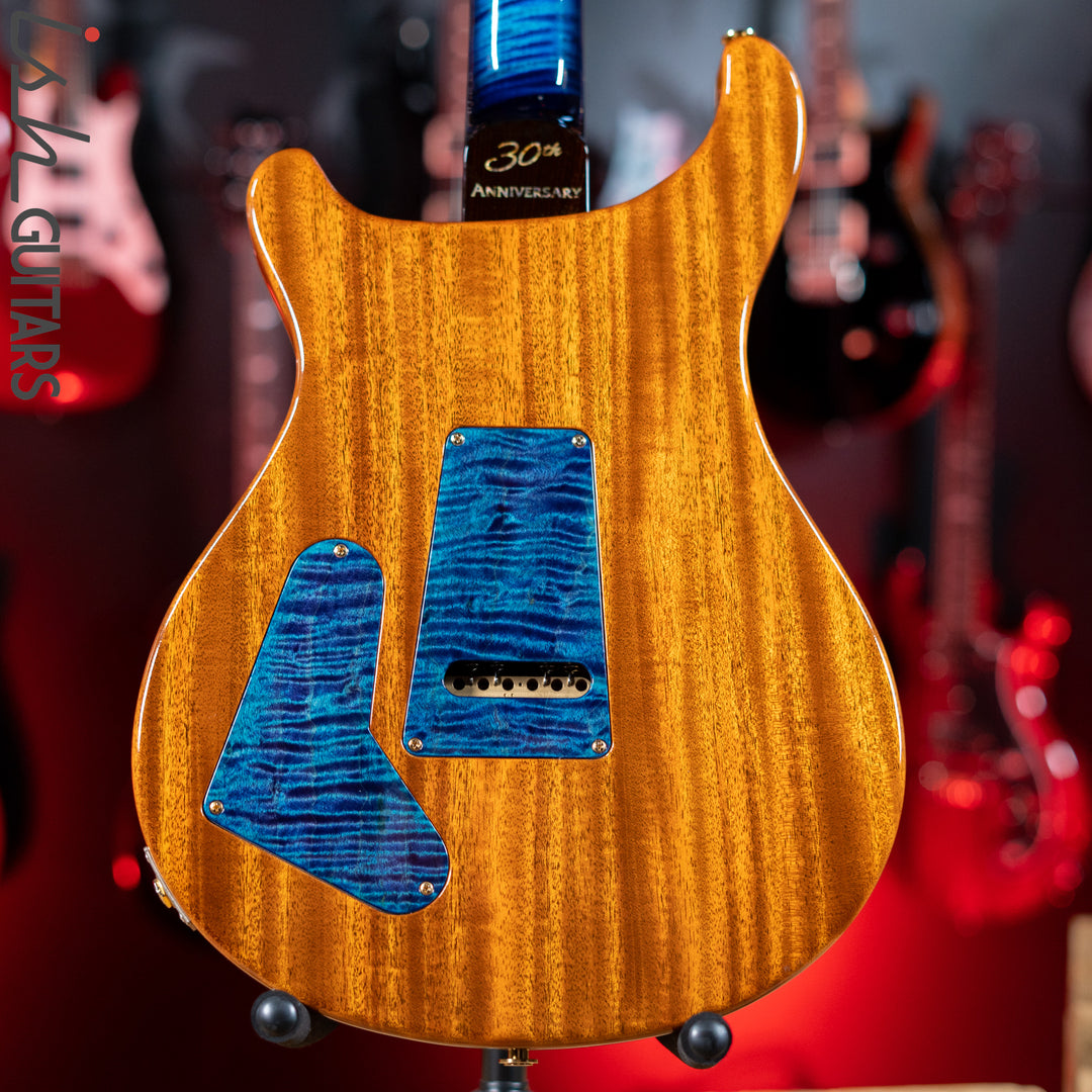 2015 PRS Collection Series IX McCarty Trem Curly Maple Aqua Violet Smoked Burst