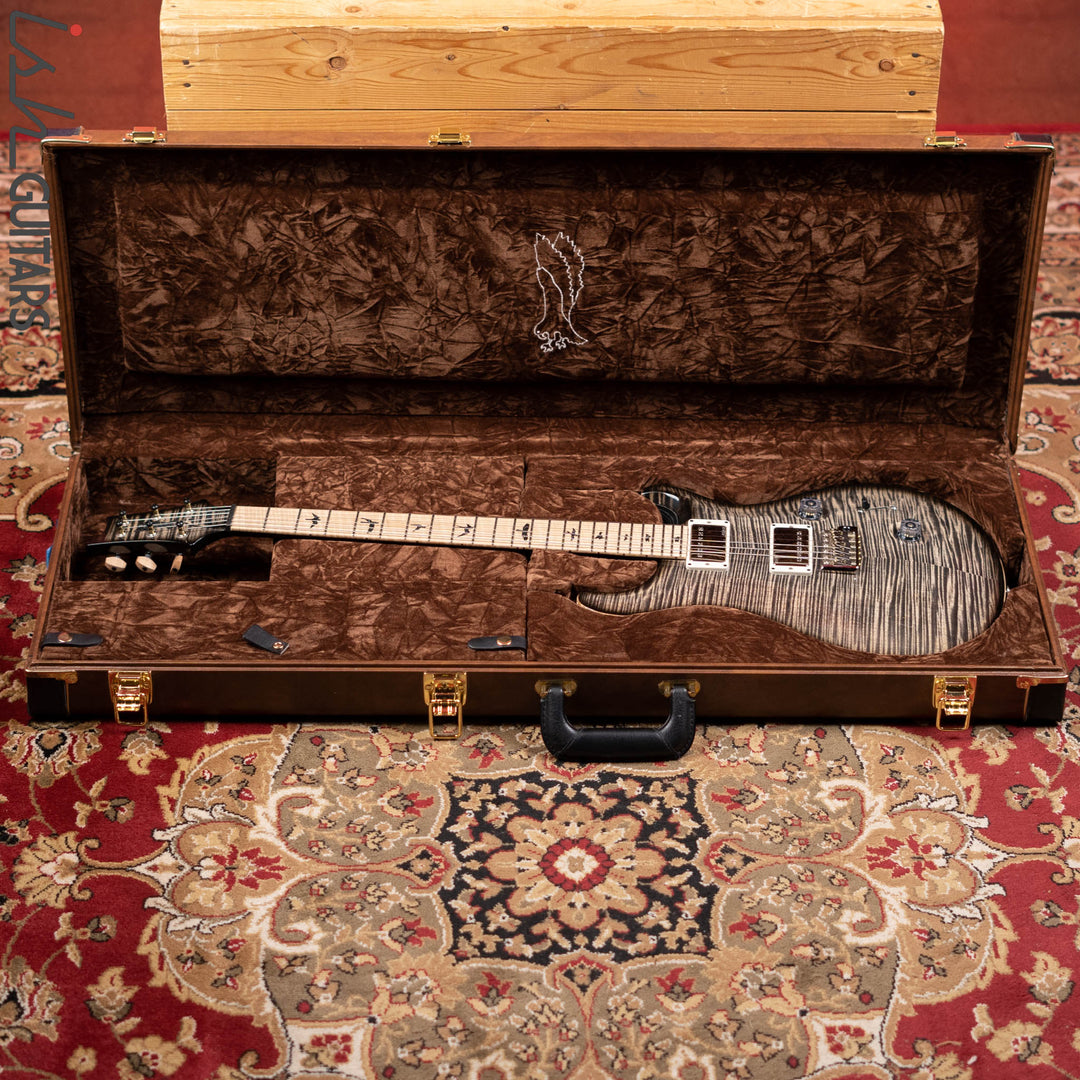 2014 PRS Custom 24 Private Stock  Charcoal Smoked Burst