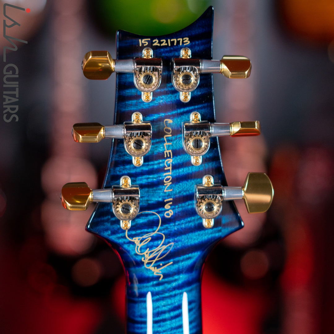 2015 PRS Collection Series IX McCarty Trem Curly Maple Aqua Violet Smoked Burst