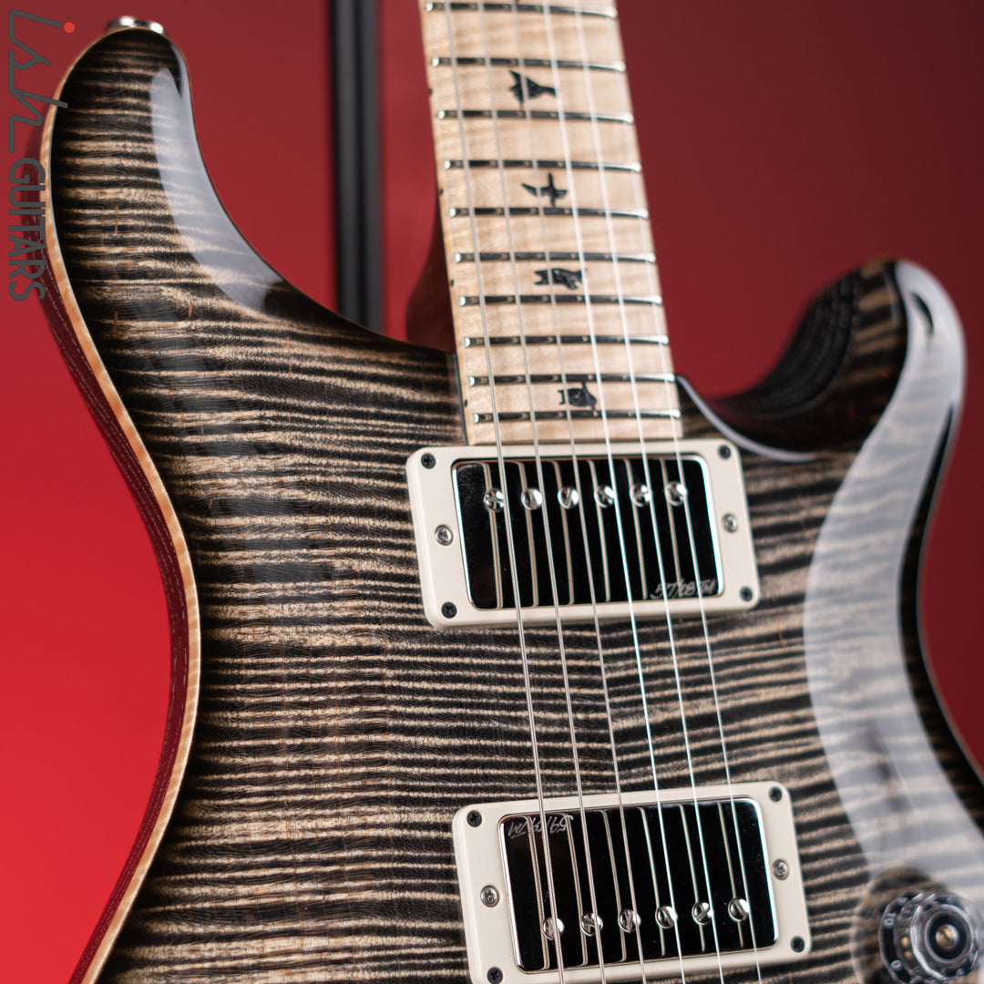 2014 PRS Custom 24 Private Stock  Charcoal Smoked Burst