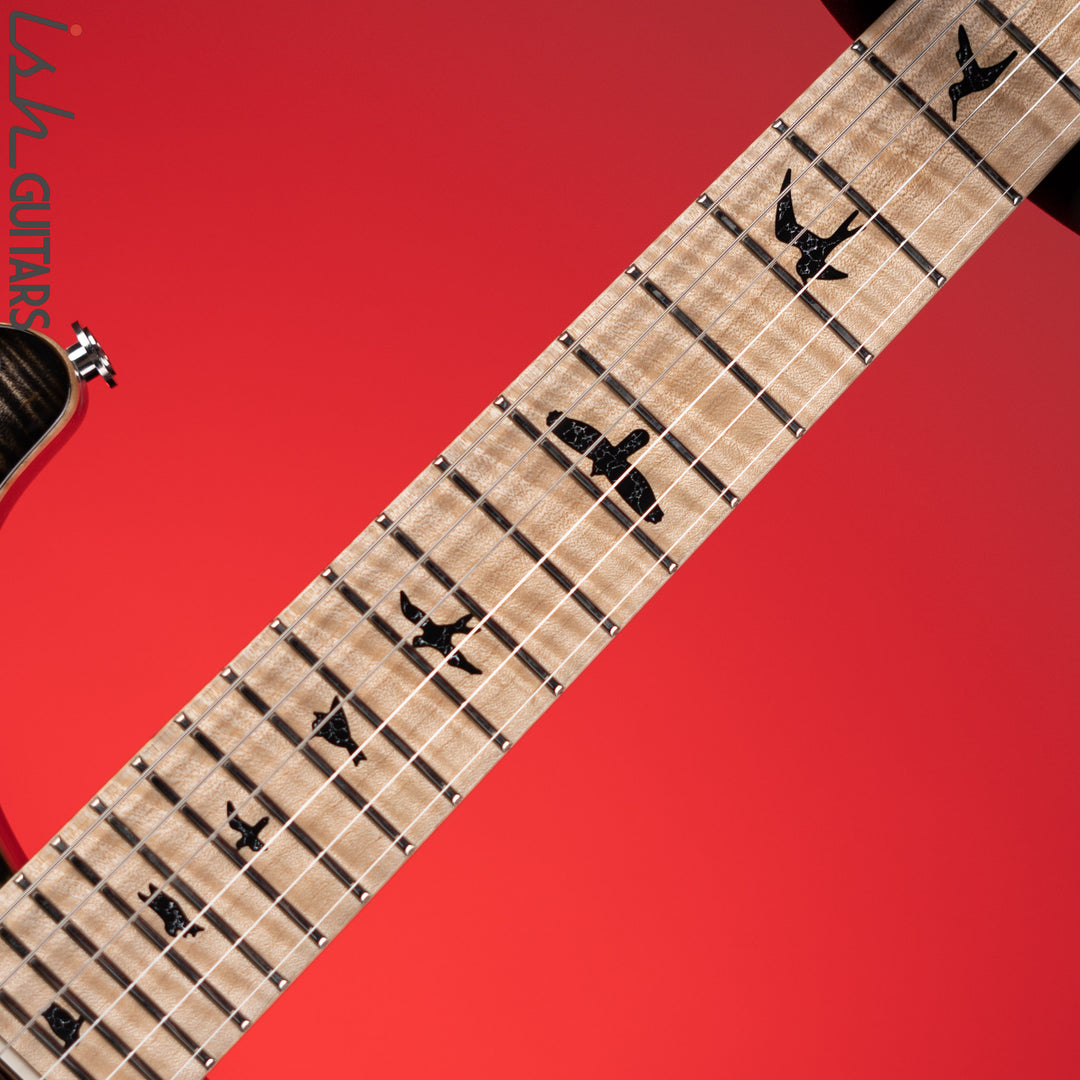 2014 PRS Custom 24 Private Stock  Charcoal Smoked Burst