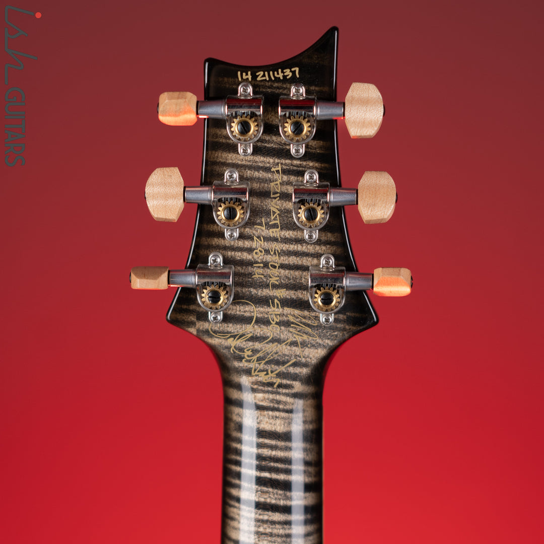 2014 PRS Custom 24 Private Stock  Charcoal Smoked Burst