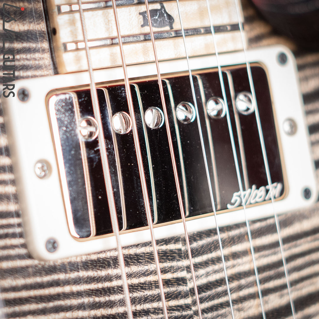 2014 PRS Custom 24 Private Stock  Charcoal Smoked Burst