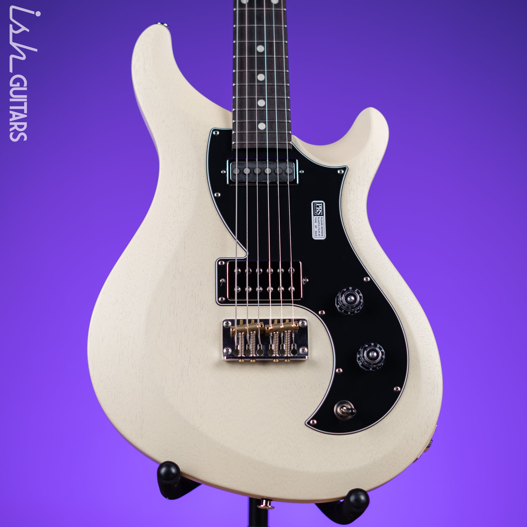 PRS S2 Vela Satin Antique White – Ish Guitars