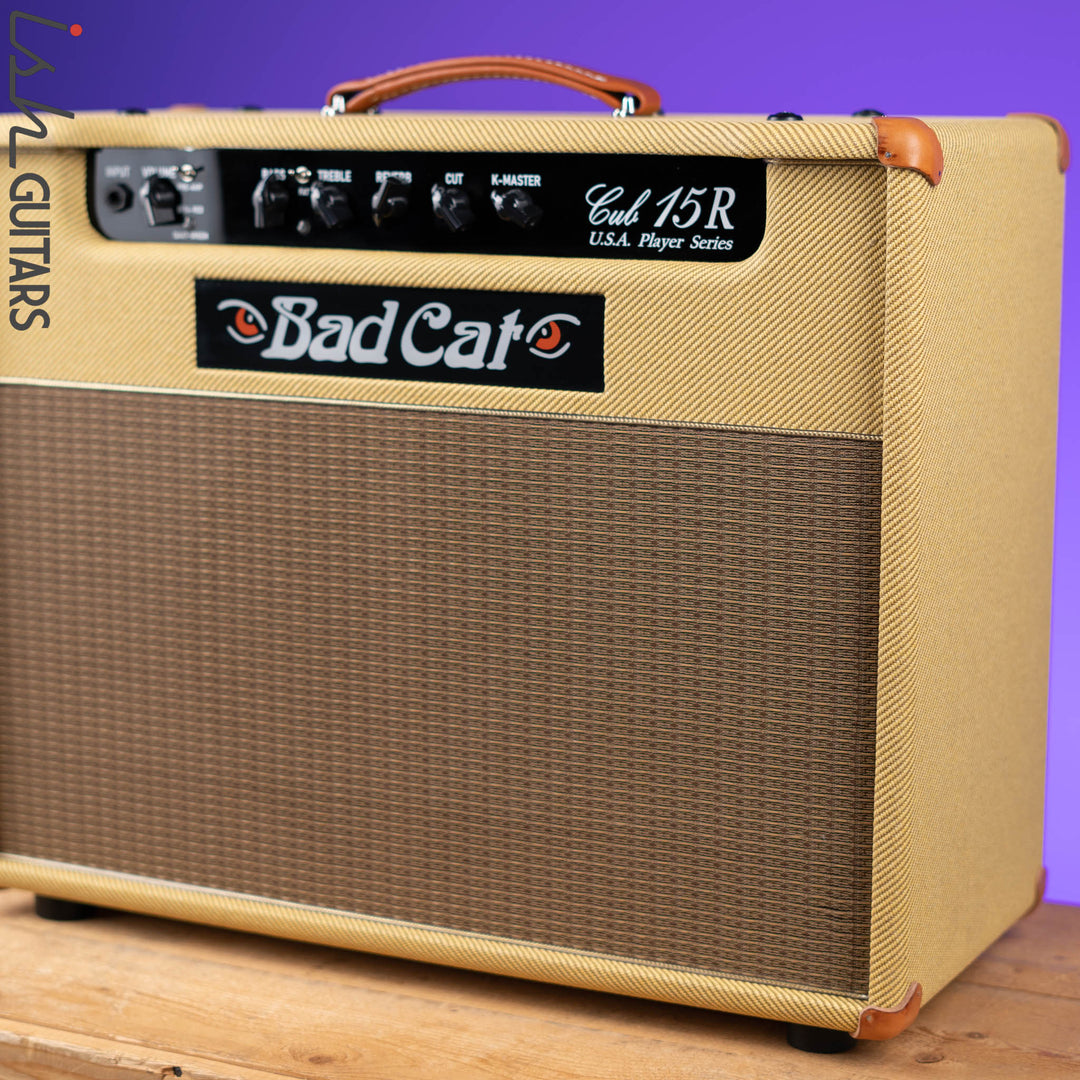 Bad Cat Cub 15R USA Player Series 15W Combo Amplifier Tweed