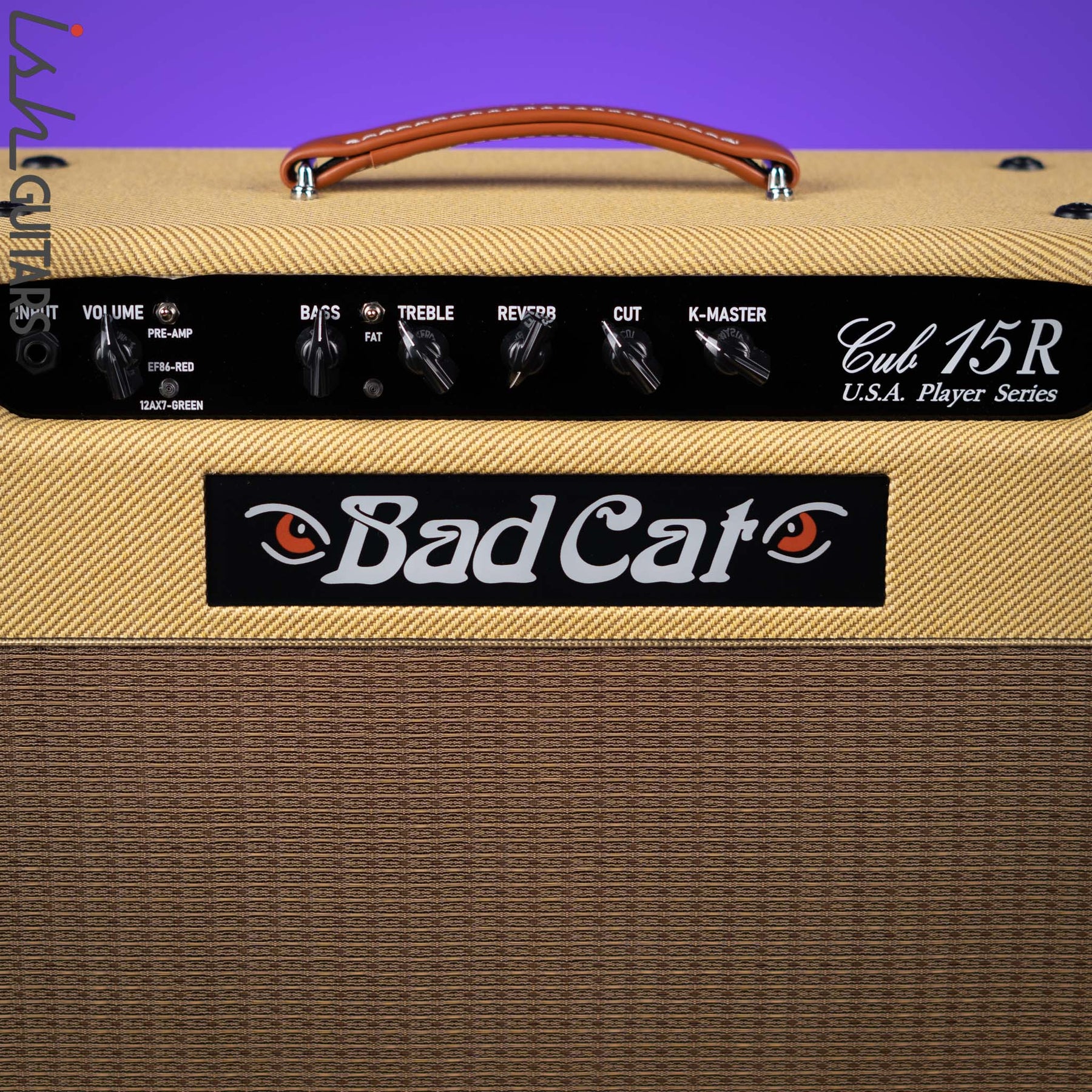 Bad Cat Cub 15R USA Player Series 15W Combo Amplifier Tweed – Ish