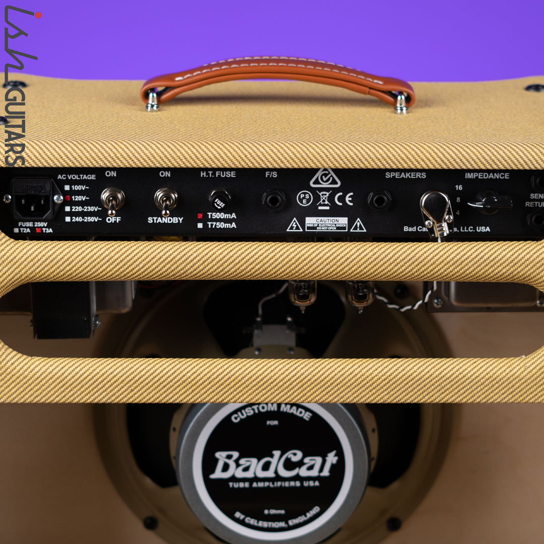 Bad Cat Cub 15R USA Player Series 15W Combo Amplifier Tweed