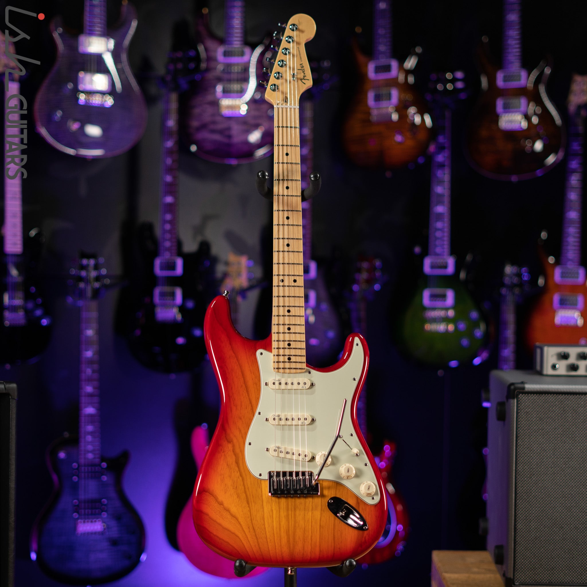 2012 Fender American Deluxe Stratocaster Sienna Sunburst – Ish Guitars