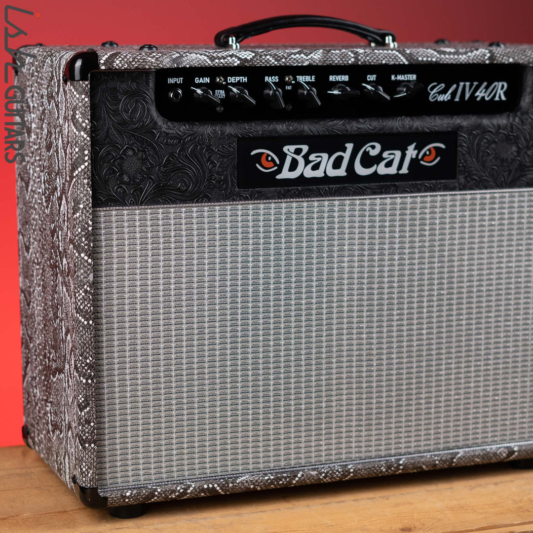 Bad Cat Cub IV 40R 40W Combo Amp Black Snakeskin Tolex