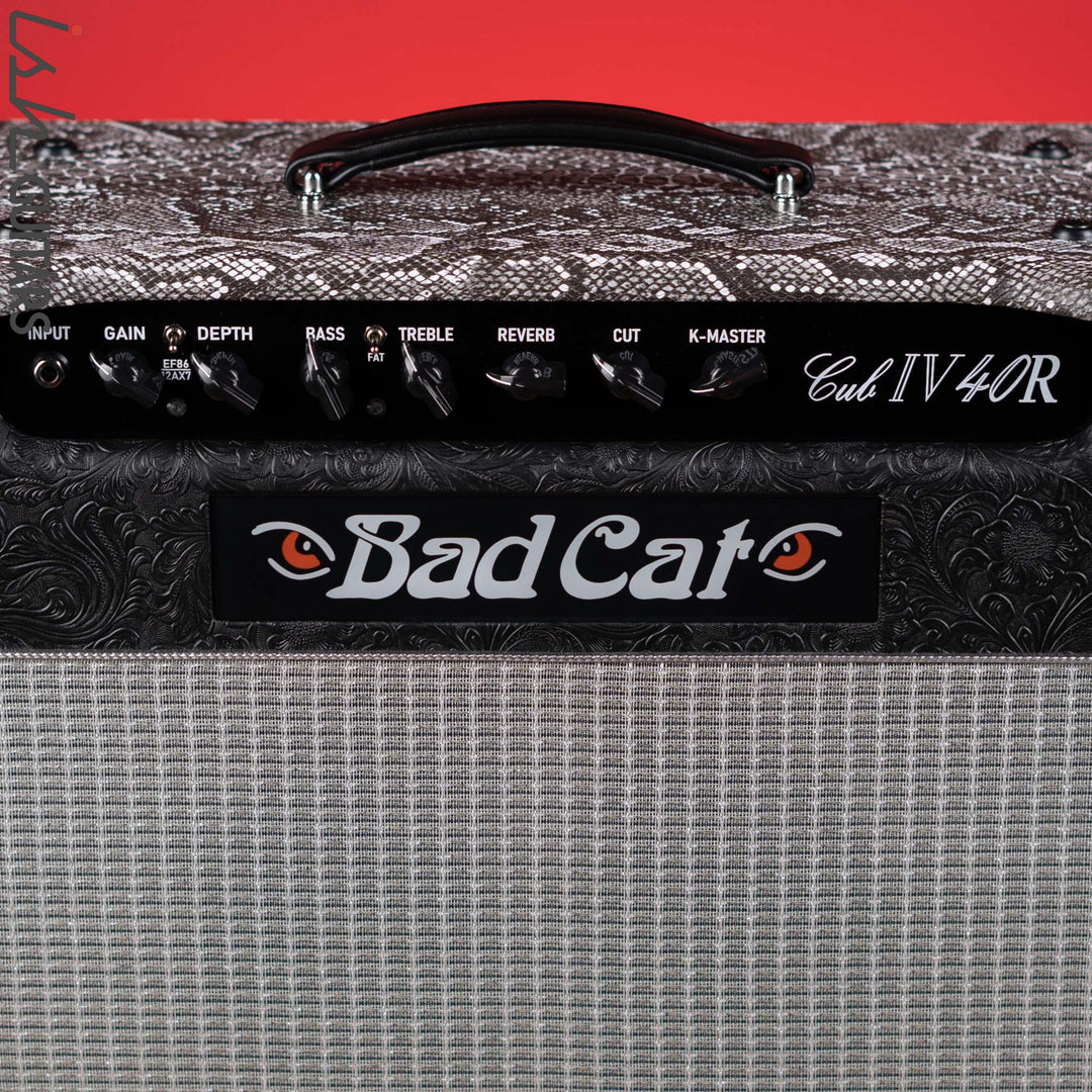 Bad Cat Cub IV 40R 40W Combo Amp Black Snakeskin Tolex