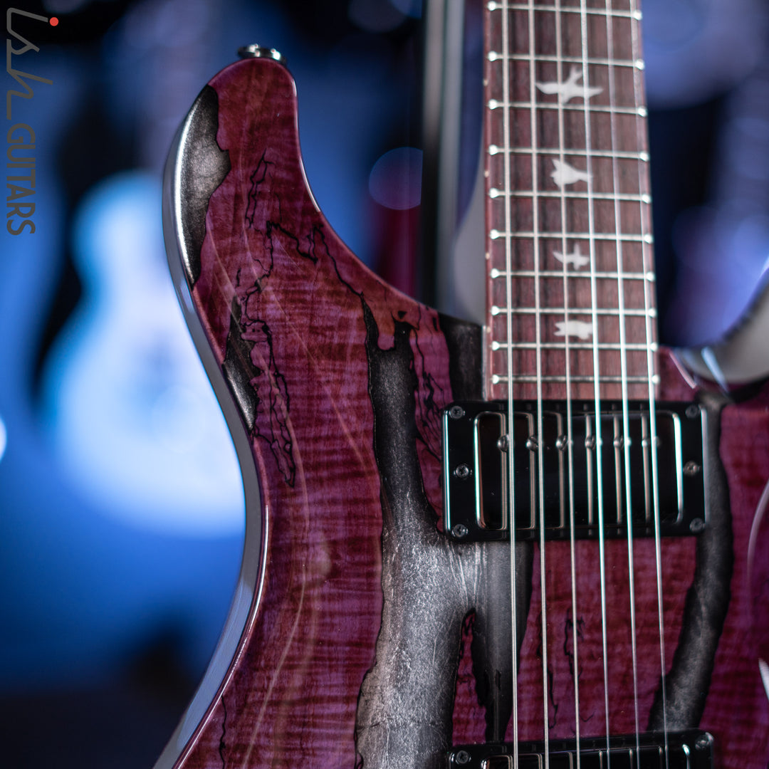 PRS Private Stock Hollowbody II Tremolo Piezo Spalted Maple Purple