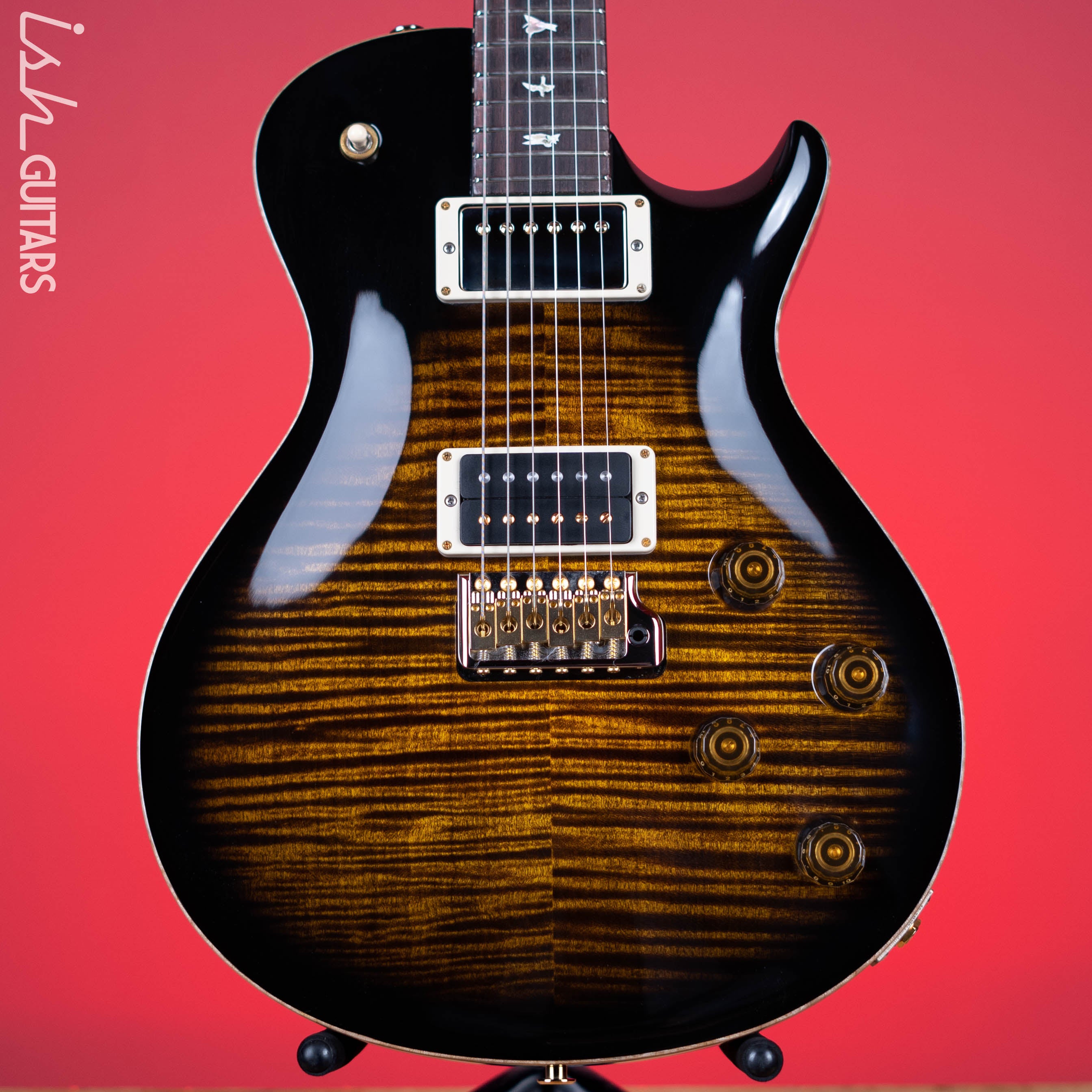 PRS Mark Tremonti Signature Tremolo 10-Top Black Gold Burst – Ish