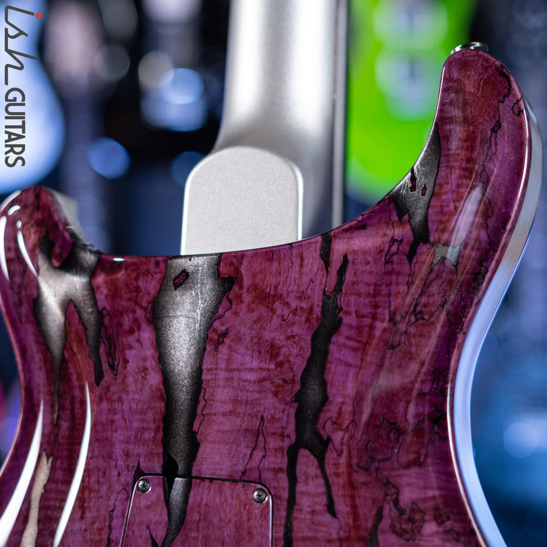 PRS Private Stock Hollowbody II Tremolo Piezo Spalted Maple Purple