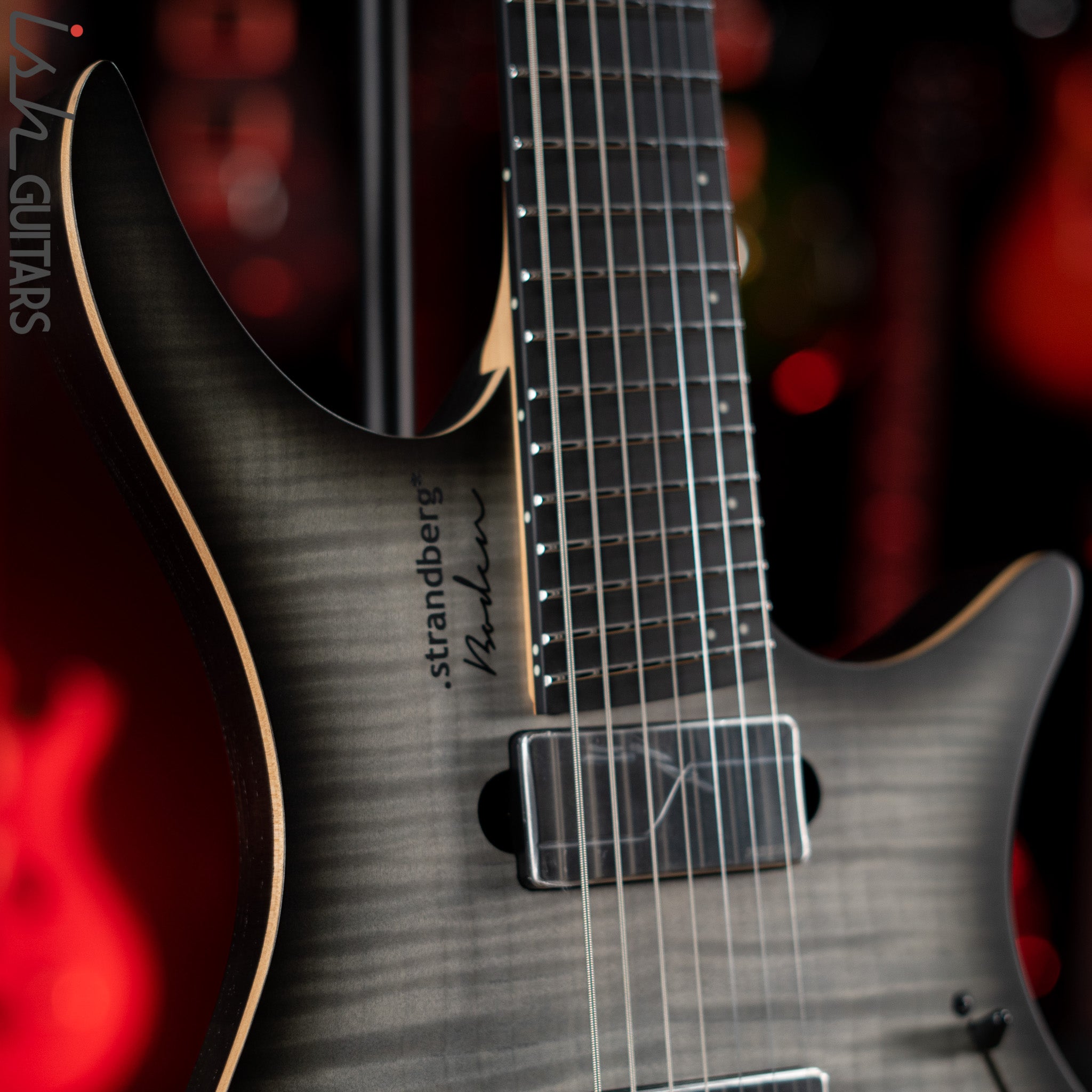 Strandberg Boden Prog NX 7 Charcoal Black Demo – Ish Guitars