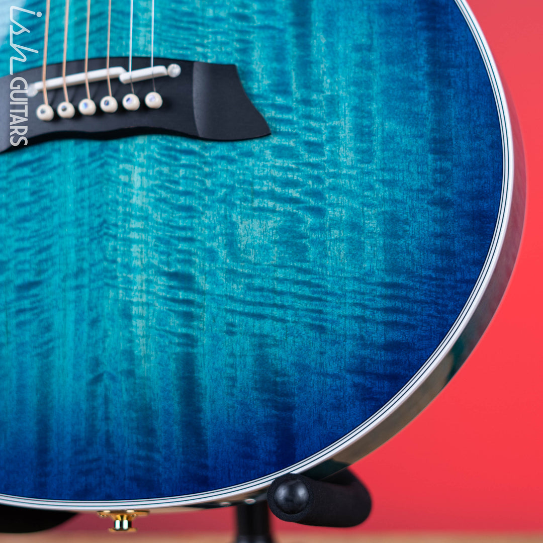 Takamine TSP178AC SBB Thinline Acoustic-Electric Guitar Gloss Blue Burst