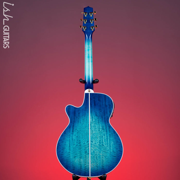 Takamine TSP178AC SBB Thinline Acoustic-Electric Guitar Gloss Blue Burst