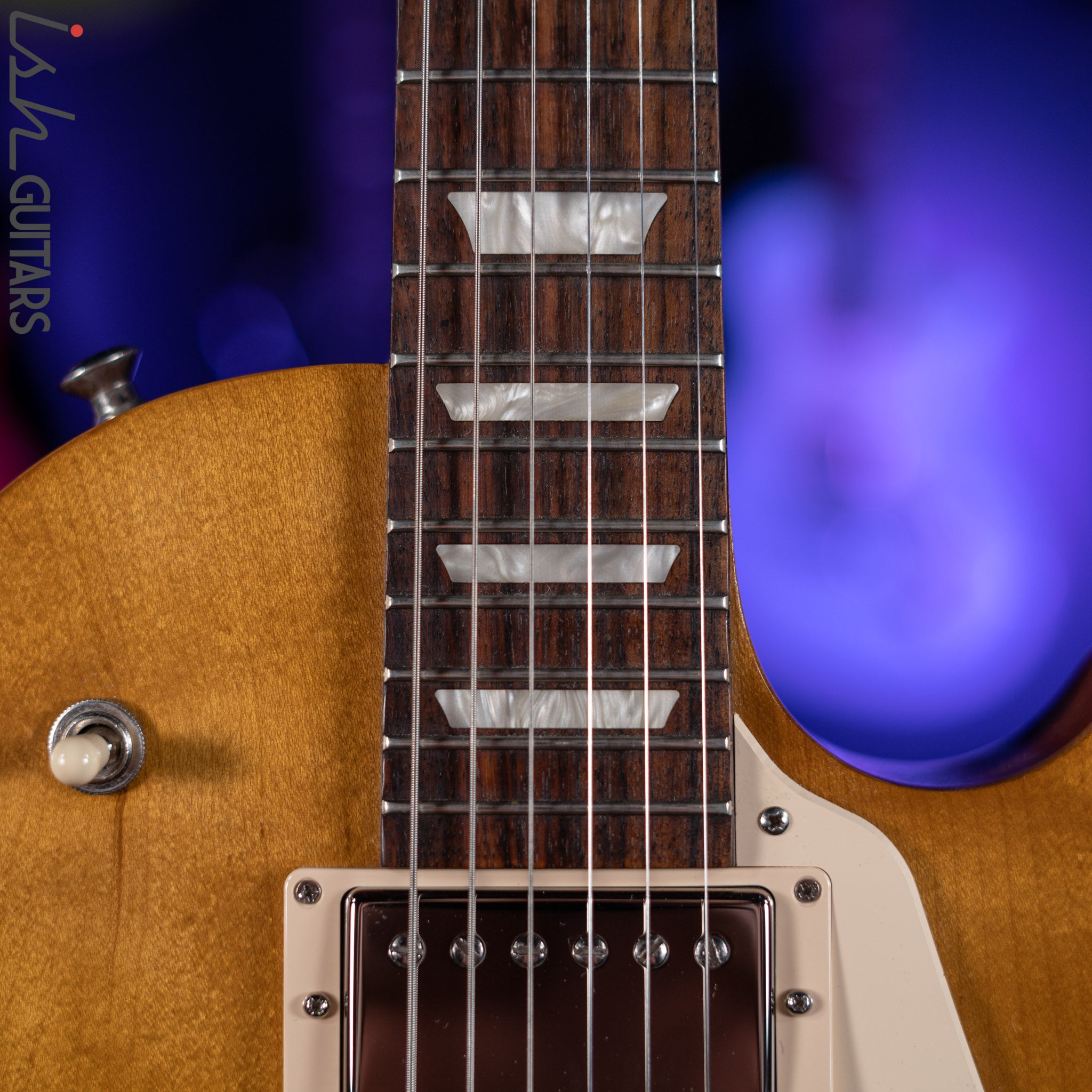 2017 Gibson Les Paul Tribute Faded Honey Burst – Ish Guitars