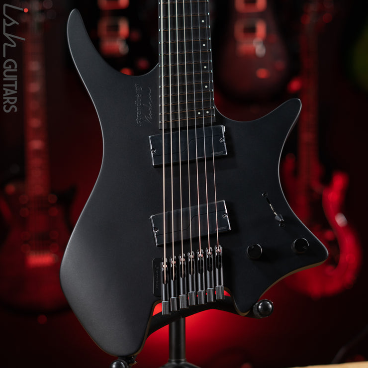 Strandberg Boden Metal NX 7 Multiscale Headless Guitar Black Granite