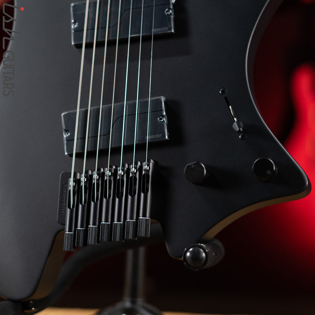 Strandberg Boden Metal NX 7 Multiscale Headless Guitar Black Granite