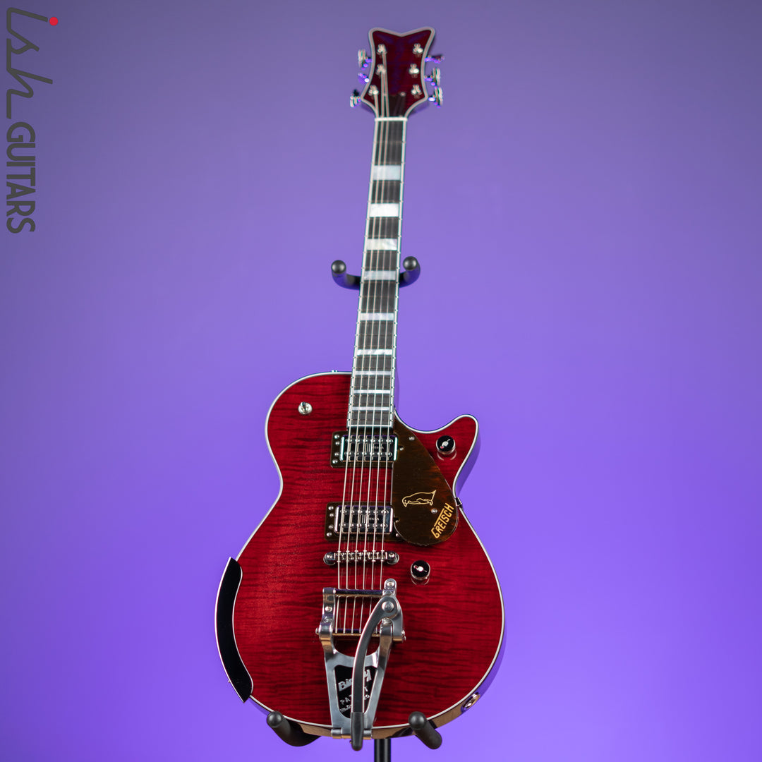 Gretsch G6134TFM Nigel Hendroff Signature Penguin Dark Cherry Demo