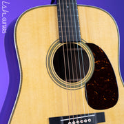 Martin Custom Shop HD-28V Dreadnought Acoustic Guitar Ziricote Natural