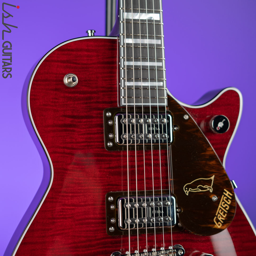 Gretsch G6134TFM Nigel Hendroff Signature Penguin Dark Cherry Demo