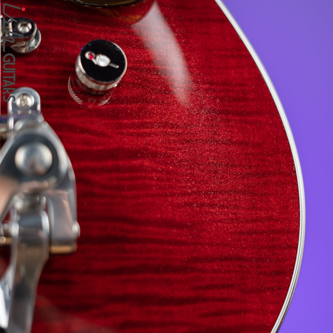 Gretsch G6134TFM Nigel Hendroff Signature Penguin Dark Cherry Demo