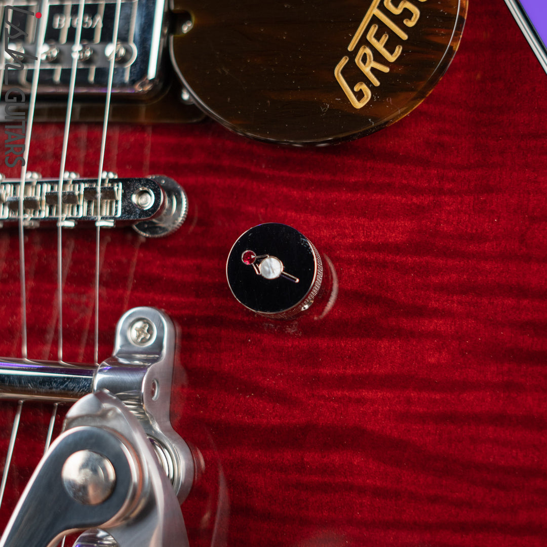 Gretsch G6134TFM Nigel Hendroff Signature Penguin Dark Cherry Demo