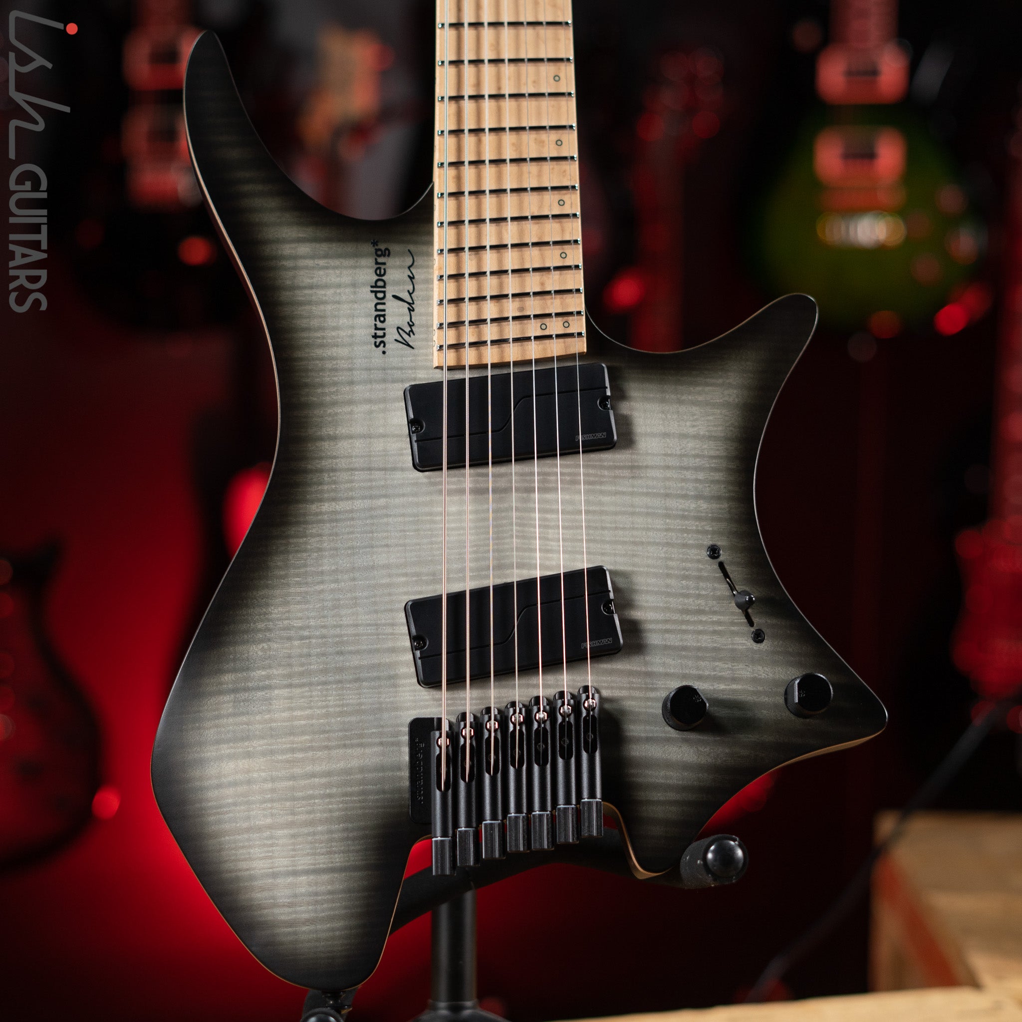 Strandberg Boden Original NX 7 Charcoal Black Satin – Ish Guitars