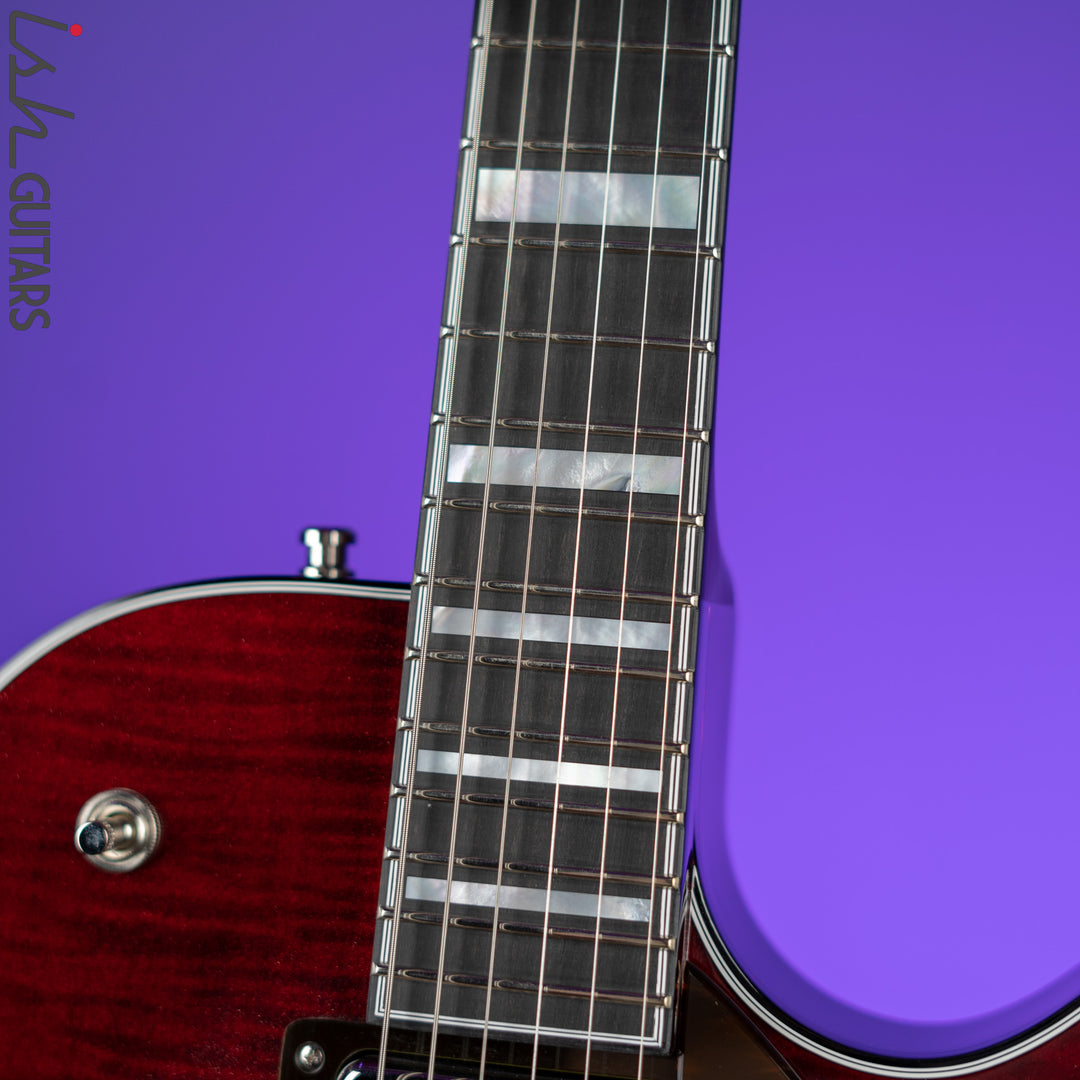 Gretsch G6134TFM Nigel Hendroff Signature Penguin Dark Cherry Demo