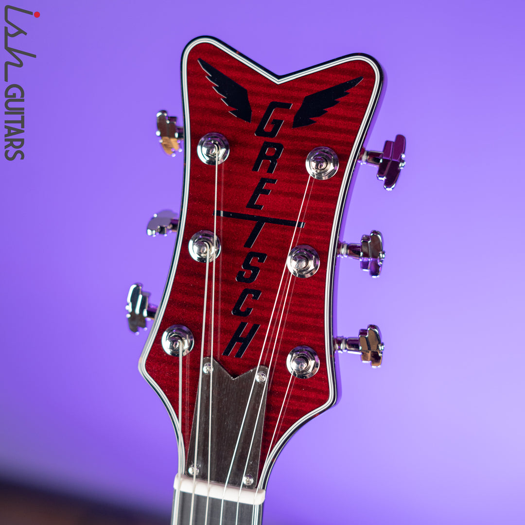 Gretsch G6134TFM Nigel Hendroff Signature Penguin Dark Cherry Demo