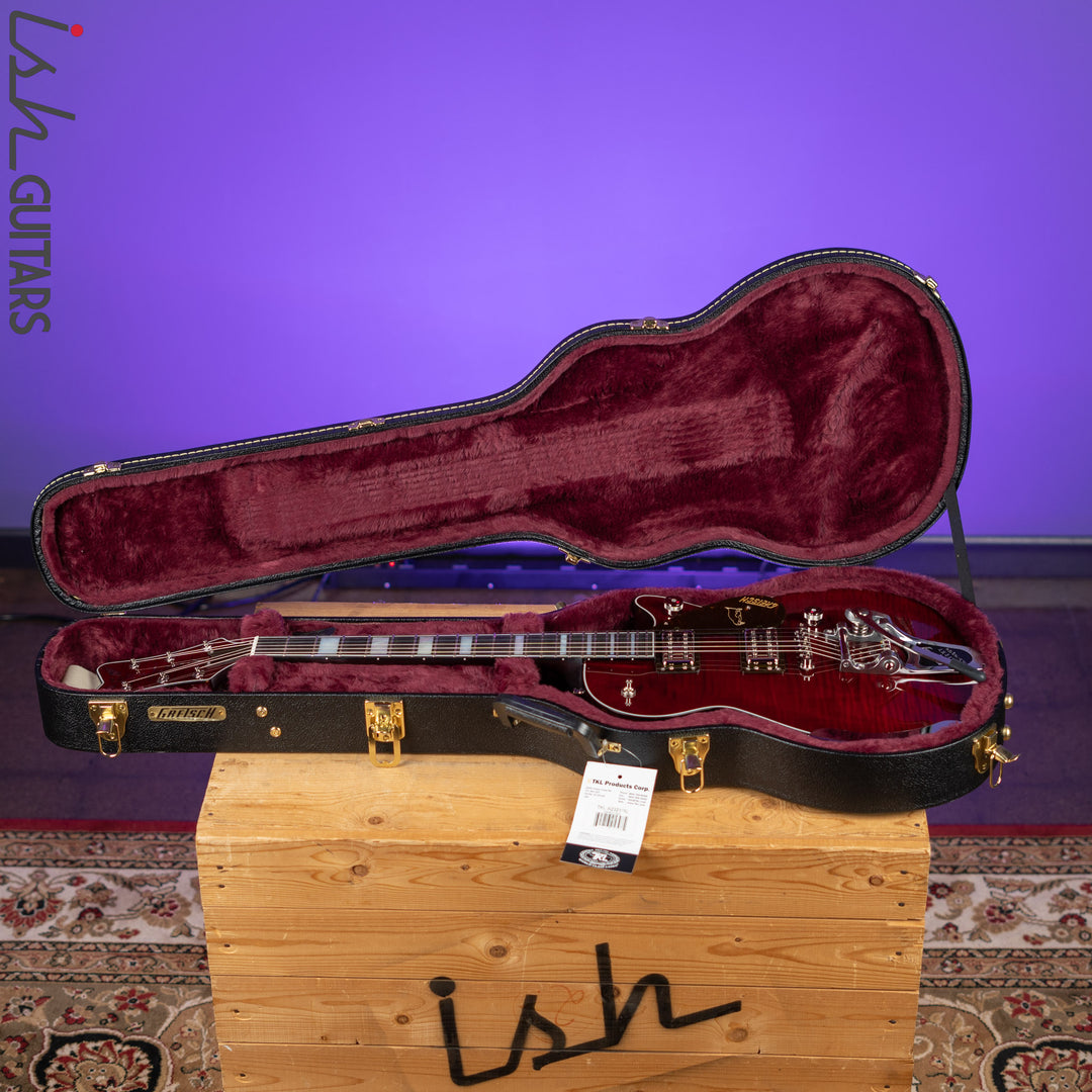 Gretsch G6134TFM Nigel Hendroff Signature Penguin Dark Cherry Demo