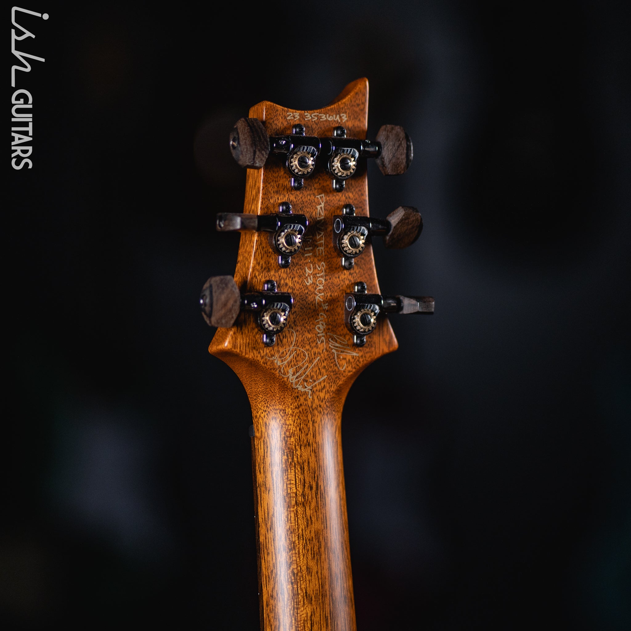 PRS Private Stock Custom 24 'Sculpture' Natural Ziricote