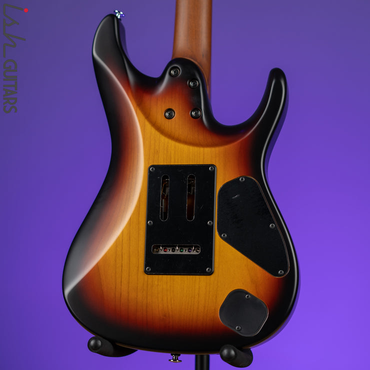 Ibanez Prestige AZ2402L Left Handed Electric Guitar Tri Fade Burst Flat