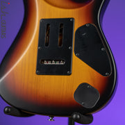 Ibanez Prestige AZ2402L Left Handed Electric Guitar Tri Fade Burst Flat