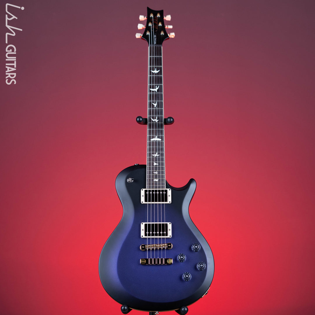 PRS S2 McCarty Singlecut 594 Metallic Purple w/ Black Burst Satin Demo