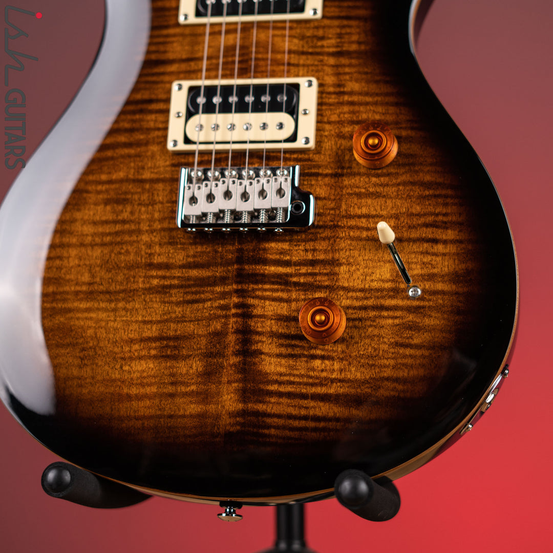 PRS SE Custom 24 Electric Guitar Black Gold
