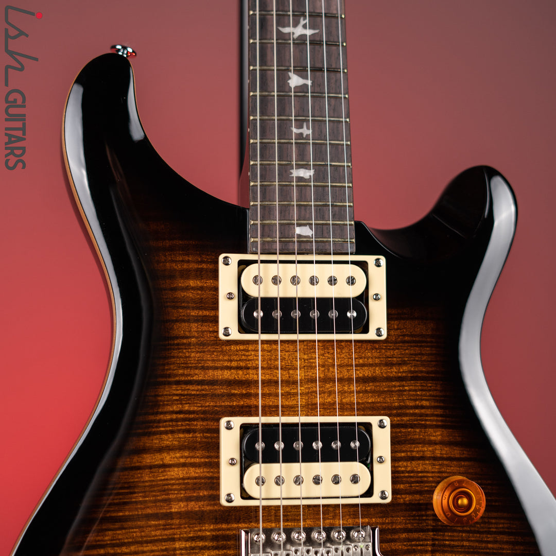 PRS SE Custom 24 Electric Guitar Black Gold