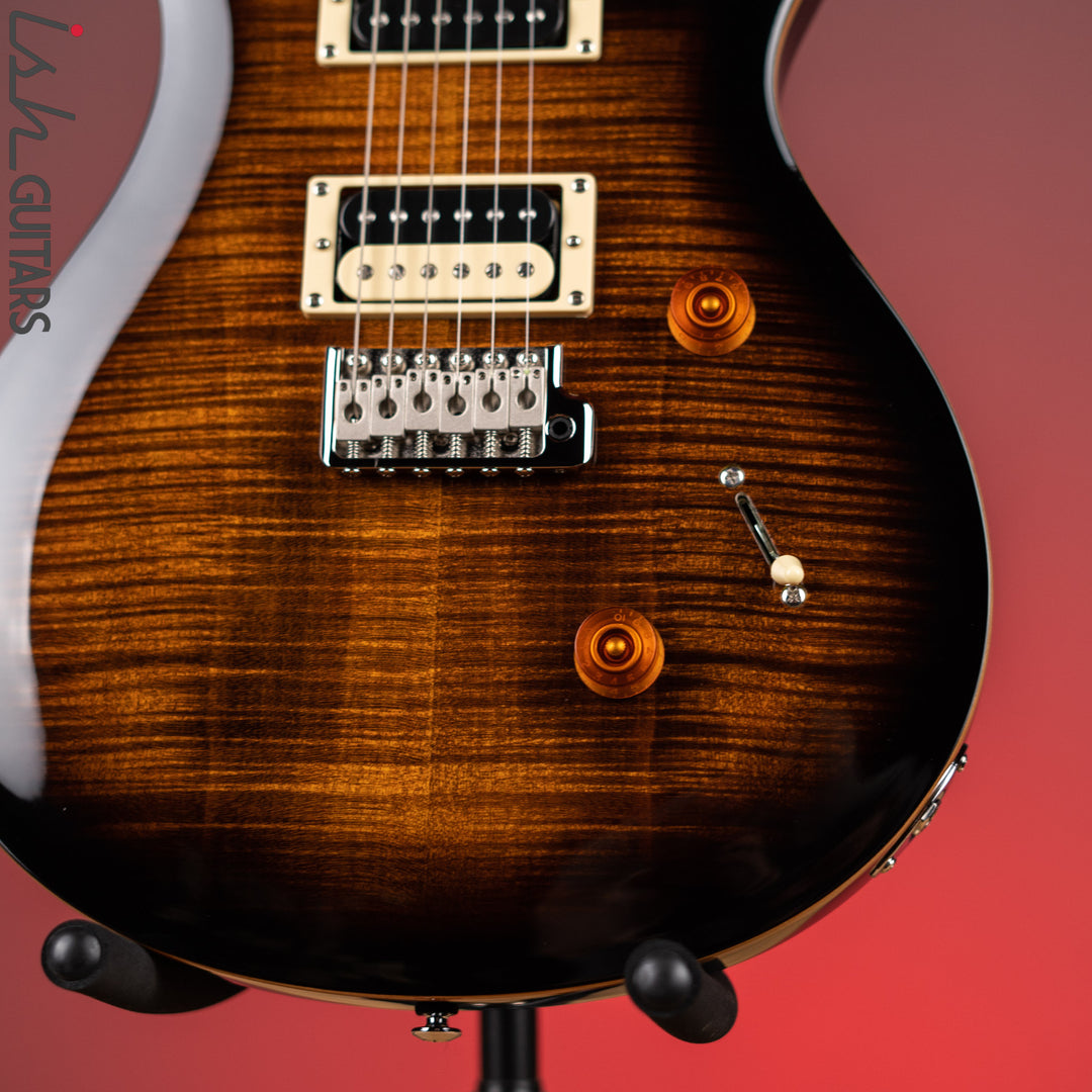 PRS SE Custom 24 Electric Guitar Black Gold