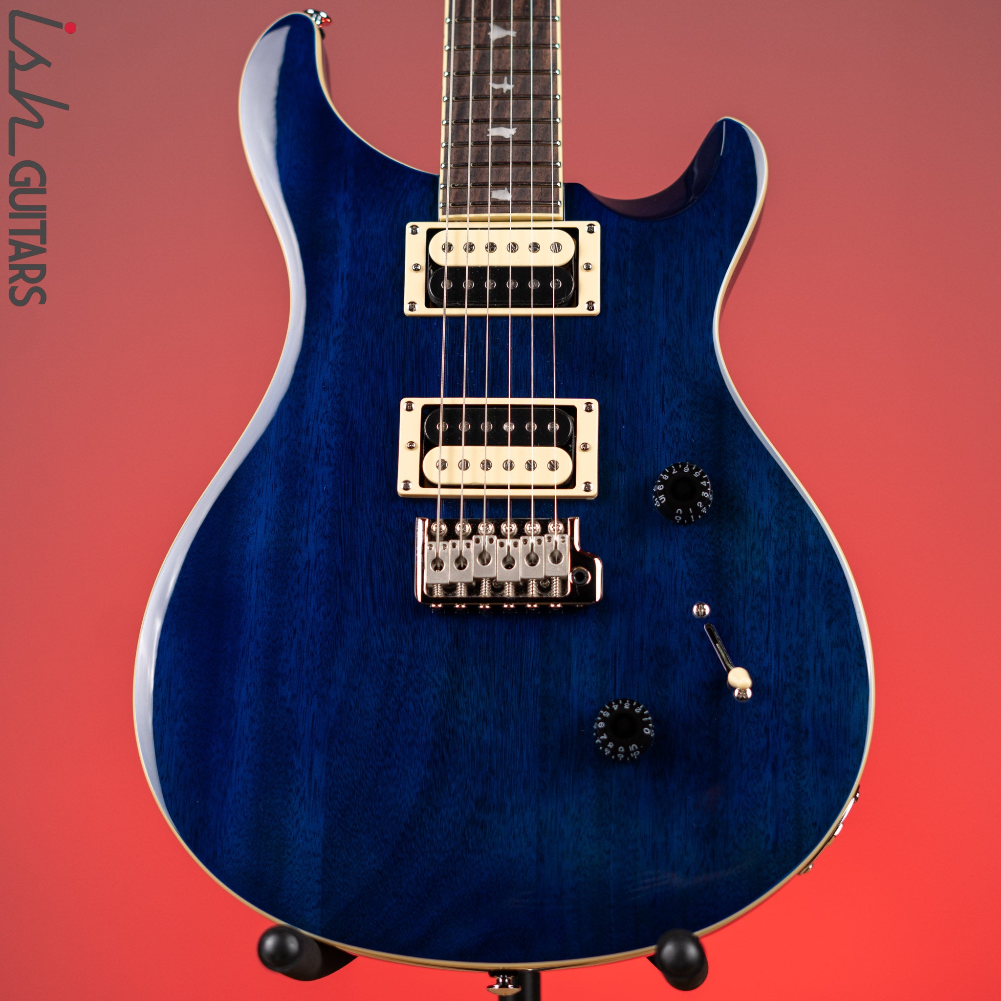 【美品】PRS SE Standard 24（Translucent Blue） PRS SE Standard 24 Translucent Blue – Ish Guitars