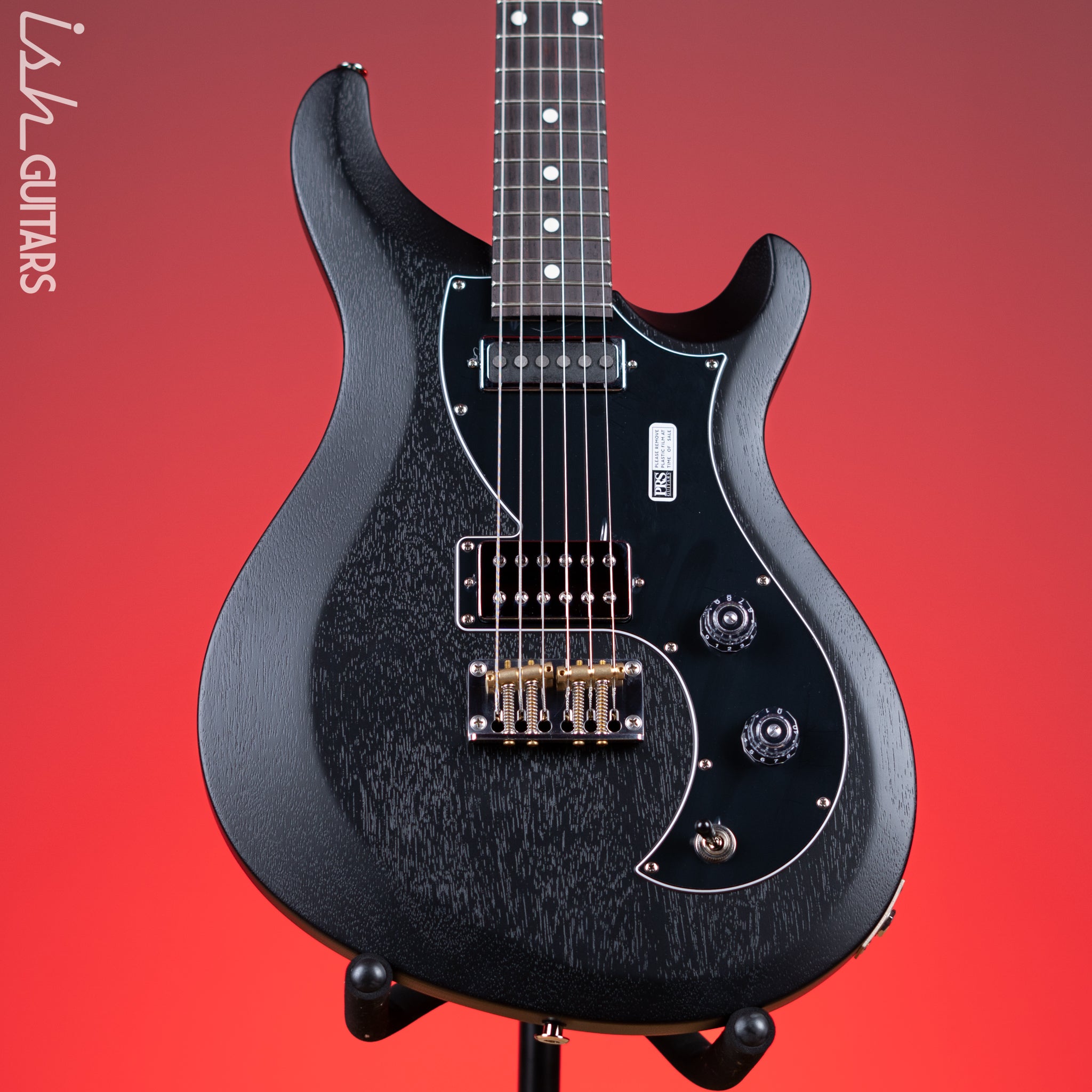 PRS S2 Vela Satin Black – Ish Guitars