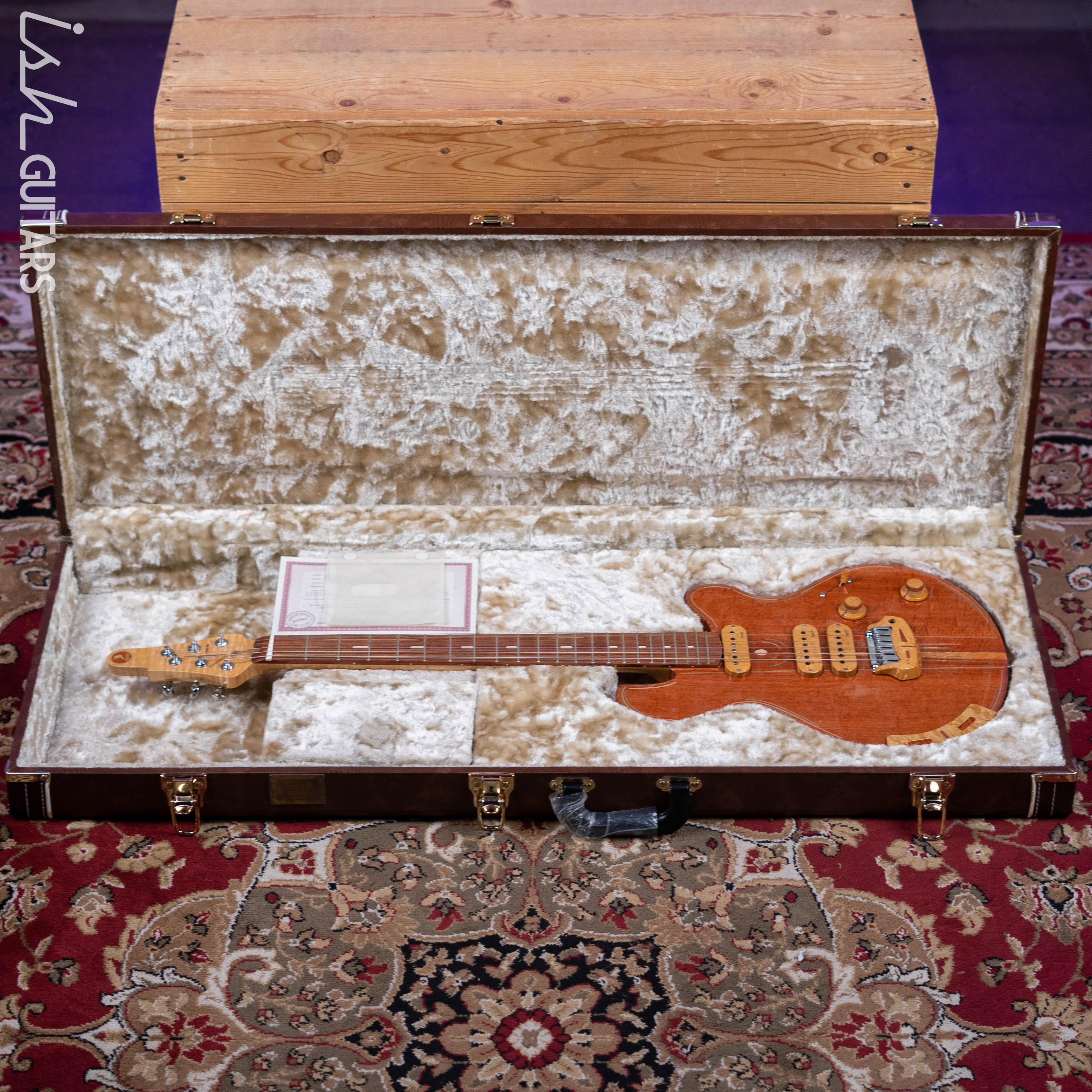 Jersey Girl Coota - “Seed” Natural – Ish Guitars