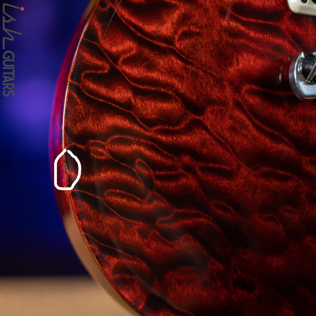 2014 PRS Paul’s Guitar Quilt Fire Red